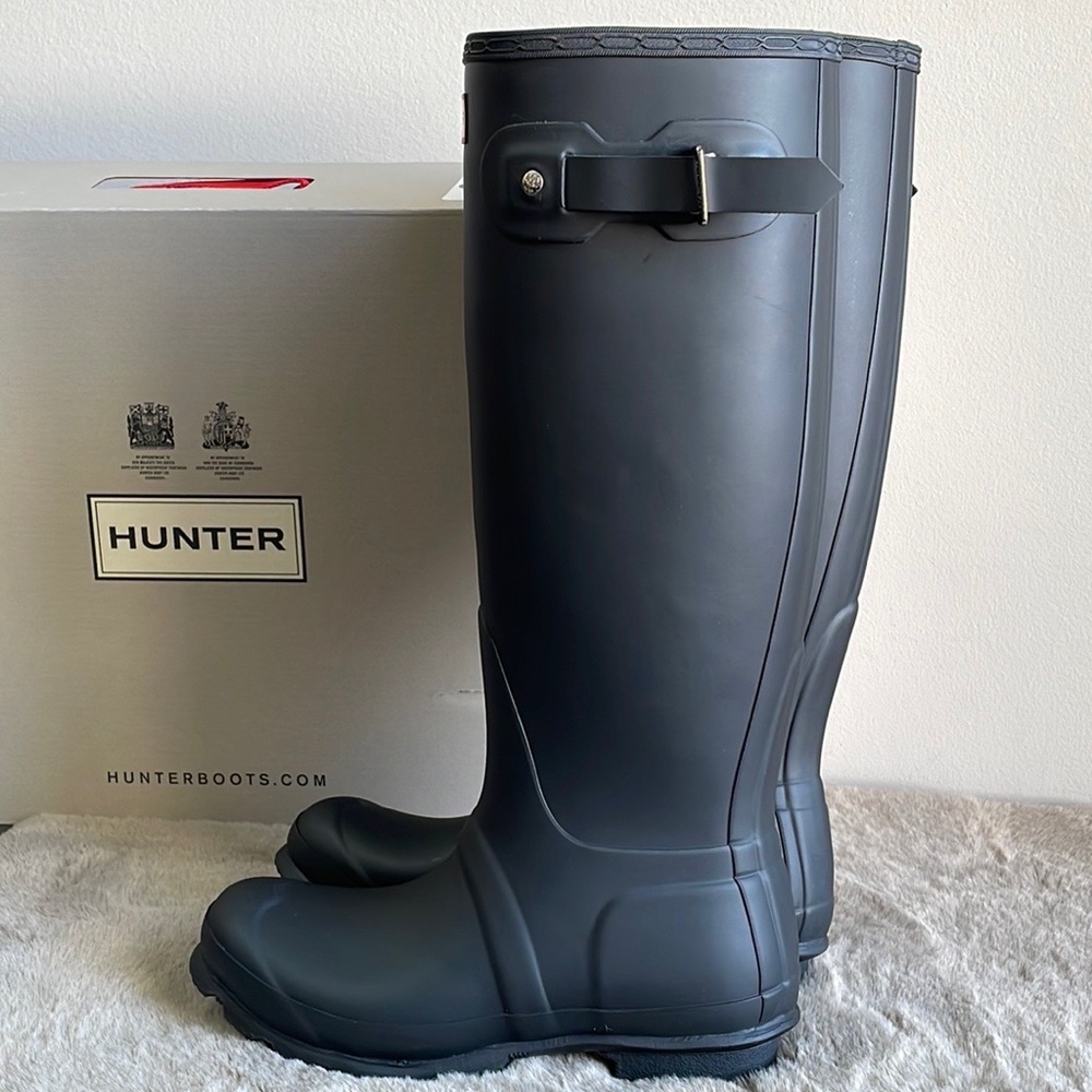Hunter Women’s Original Tall Rain Boots | Matte Black
